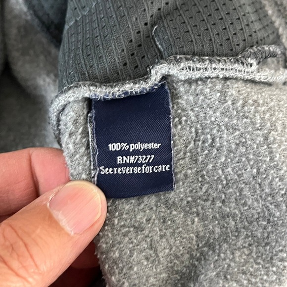 Mens Croft & Barrow Sz XXL Pullover Fleece 1/4 Zip Gray Outdoors Casual NormCore - Picture 9 of 10